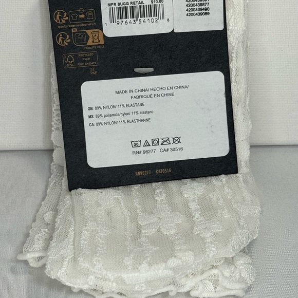 Vans Ivory Lace Socks - Picture 2 of 6